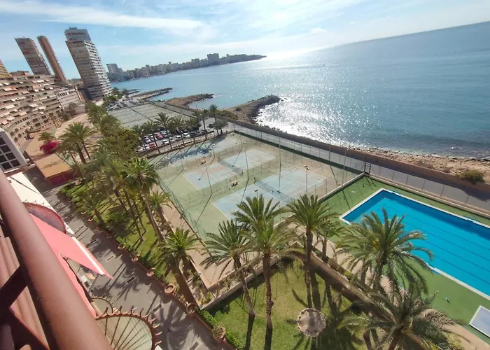 Very Lightful Apartment. Incredible Sea Views. Big Terrace, Swimming Pool. Ac. Very Close To Center. *